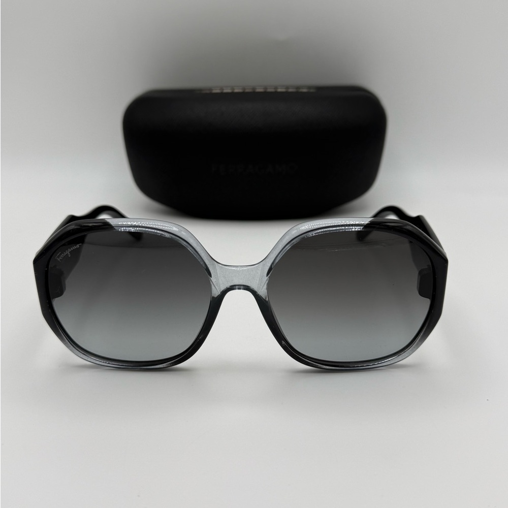Salvatore Ferragamo Oversize Butterfly Gradient Sunglasses